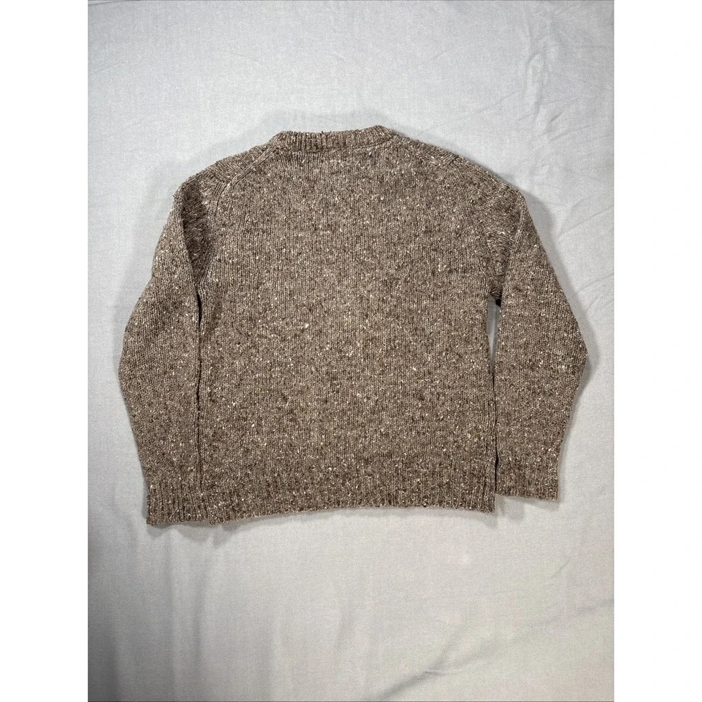 Vintage Banana Republic Sweater Mens Medium Pure Wool Crew Hong Kong 80s READ